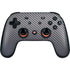 Silver Carbon Fiber Specialty Texture Material Google Stadia Controller Skin