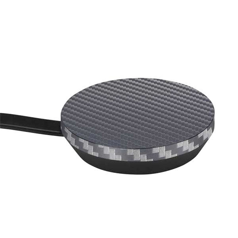 Silver Carbon Fiber Specialty Texture Material Google Stadia Controller Skin