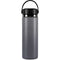 Silver Carbon Fiber Specialty Texture Material Hydro Flask 20oz Wide Mouth Skin