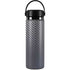 Silver Carbon Fiber Specialty Texture Material Hydro Flask 20oz Wide Mouth Skin
