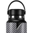 Silver Carbon Fiber Specialty Texture Material Hydro Flask 32oz Wide Mouth Skin