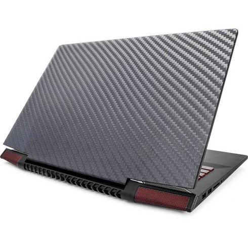 Silver Carbon Fiber Specialty Texture Material Lenovo IdeaPad Skin
