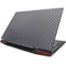 Silver Carbon Fiber Specialty Texture Material Lenovo IdeaPad Skin