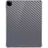Silver Carbon Fiber Specialty Texture Material iPad Pro 12.9in (2020) Clear Case