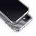 Silver Carbon Fiber Specialty Texture Material iPhone 11 Clear Case