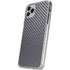 Silver Carbon Fiber Specialty Texture Material iPhone 11 Pro Clear Case