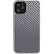 Silver Carbon Fiber Specialty Texture Material iPhone 11 Pro Clear Case