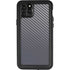 Silver Carbon Fiber Specialty Texture Material iPhone 11 Pro Max Waterproof Case