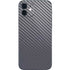 Silver Carbon Fiber Specialty Texture Material iPhone 12 Mini Skin