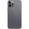 Silver Carbon Fiber Specialty Texture Material iPhone 12 Pro Max Skin