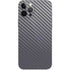 Silver Carbon Fiber Specialty Texture Material iPhone 12 Pro Max Skin