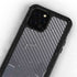 Silver Carbon Fiber Specialty Texture Material iPhone 12 Pro Max Waterproof Case