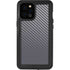 Silver Carbon Fiber Specialty Texture Material iPhone 12 Pro Max Waterproof Case
