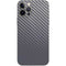 Silver Carbon Fiber Specialty Texture Material iPhone 12 Pro Skin