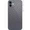 Silver Carbon Fiber Specialty Texture Material iPhone 12 Skin