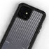 Silver Carbon Fiber Specialty Texture Material iPhone 12 Waterproof Case