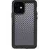 Silver Carbon Fiber Specialty Texture Material iPhone 12 Waterproof Case