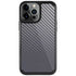 Silver Carbon Fiber Specialty Texture Material iPhone 13 Pro Cargo Case