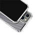 Silver Carbon Fiber Specialty Texture Material iPhone 13 Pro Clear Case