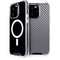 Silver Carbon Fiber Specialty Texture Material iPhone 13 Pro MagSafe Case