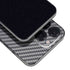 Silver Carbon Fiber Specialty Texture Material iPhone 13 Pro Max Skin