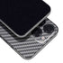 Silver Carbon Fiber Specialty Texture Material iPhone 13 Pro Skin
