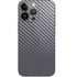 Silver Carbon Fiber Specialty Texture Material iPhone 13 Pro Skin