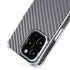 Silver Carbon Fiber Specialty Texture Material iPhone 14 Pro MagSafe Case