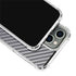 Silver Carbon Fiber Specialty Texture Material iPhone 14 Pro Max Clear Case