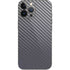 Silver Carbon Fiber Specialty Texture Material iPhone 14 Pro Max Skin