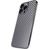Silver Carbon Fiber Specialty Texture Material iPhone 14 Pro Max Skin