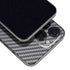 Silver Carbon Fiber Specialty Texture Material iPhone 14 Pro Skin