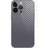 Silver Carbon Fiber Specialty Texture Material iPhone 14 Pro Skin