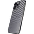 Silver Carbon Fiber Specialty Texture Material iPhone 14 Pro Skin