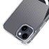 Silver Carbon Fiber Specialty Texture Material iPhone 15 Plus MagSafe Case