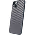 Silver Carbon Fiber Specialty Texture Material iPhone 15 Plus Skin