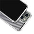Silver Carbon Fiber Specialty Texture Material iPhone 15 Pro Max Clear Case