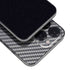 Silver Carbon Fiber Specialty Texture Material iPhone 15 Pro Skin