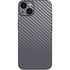 Silver Carbon Fiber Specialty Texture Material iPhone 15 Skin