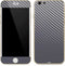 Silver Carbon Fiber Specialty Texture Material iPhone 6/6s Skin