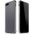 Silver Carbon Fiber Specialty Texture Material iPhone 7/8 Plus Clear Case