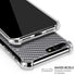 Silver Carbon Fiber Specialty Texture Material iPhone 7/8 Plus Clear Case