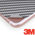 Silver Carbon Fiber Specialty Texture Material iPhone 8 Plus Skin