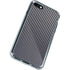 Silver Carbon Fiber Specialty Texture Material iPhone SE (2nd & 3rd Gen) Clear Case