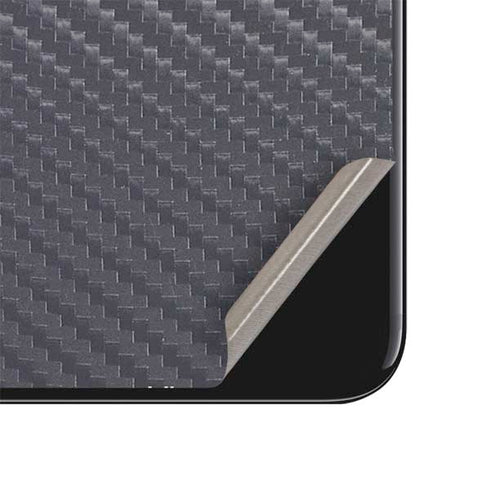 Silver Carbon Fiber Specialty Texture Material iPhone SE (2nd & 3rd Gen) Skin