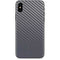 Silver Carbon Fiber Specialty Texture Material iPhone XS Skin