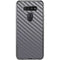 Silver Carbon Fiber Specialty Texture Material LG K51/Q51 Clear Case