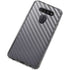 Silver Carbon Fiber Specialty Texture Material LG K51/Q51 Clear Case