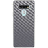 Silver Carbon Fiber Specialty Texture Material LG Stylo 6 Clear Case