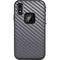 Silver Carbon Fiber Specialty Texture Material LifeProof Fre iPhone Skin